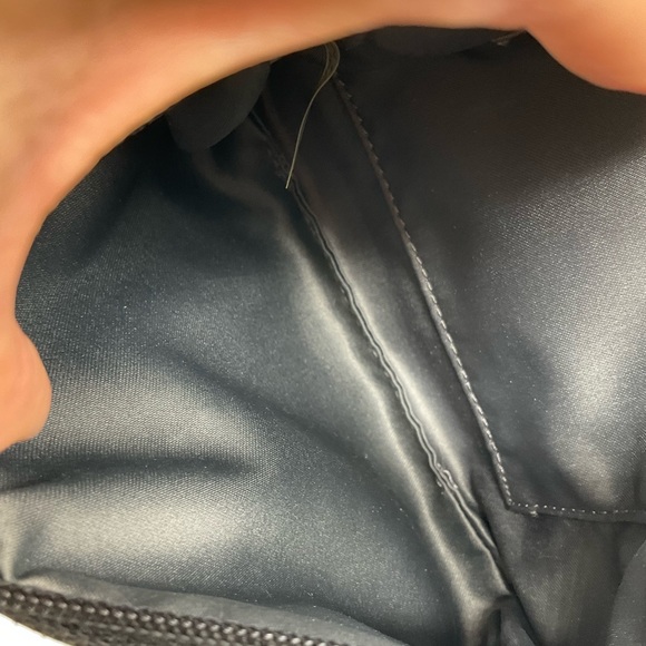 ❌⭕️❌SOLD❌⭕️❌COACH BLACK CANVAS WRISTLET POUCH - Picture 6 of 6